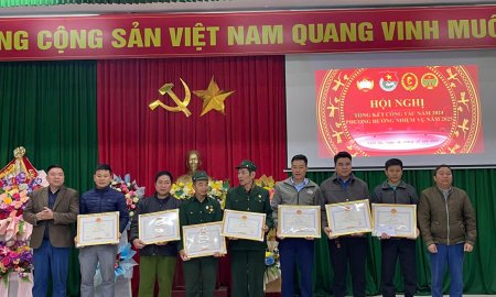 Uỷ Ban MTTQ - Đoàn TN - Hội ND - Hội CCB xã Điền Hạ